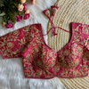 Fancy Heavy Pure Soft Roman Silk Designer Blouse Wholesale In India |